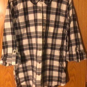 Women’s Carhartt Plaid Button Down - L